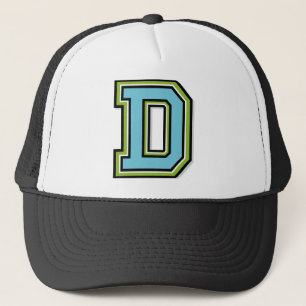 Letter "D" Trucker Hat