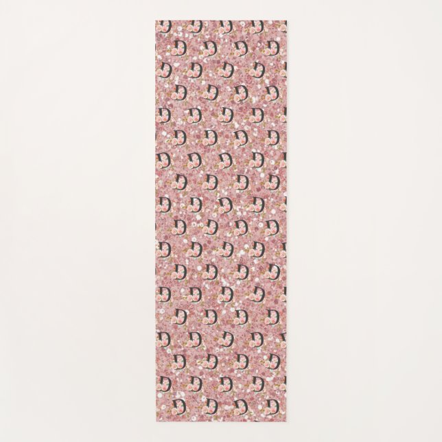 Letter D Yoga Mat (Front)