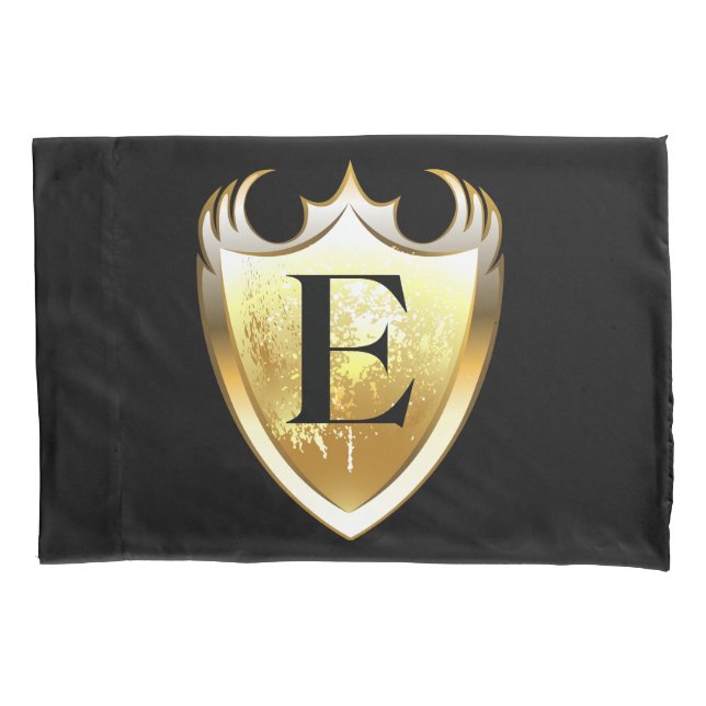 Letter E Capital Alphabet Pillowcase (Front)
