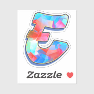 Letter E - Color Mix