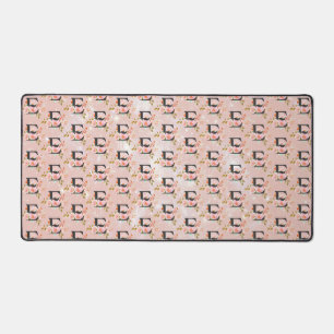 Letter E Desk Mat
