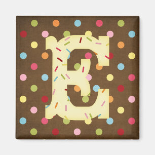 Letter E Magnet