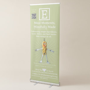 Letter E: Mindfulness in Motion – ACHEMPONG Retractable Banner