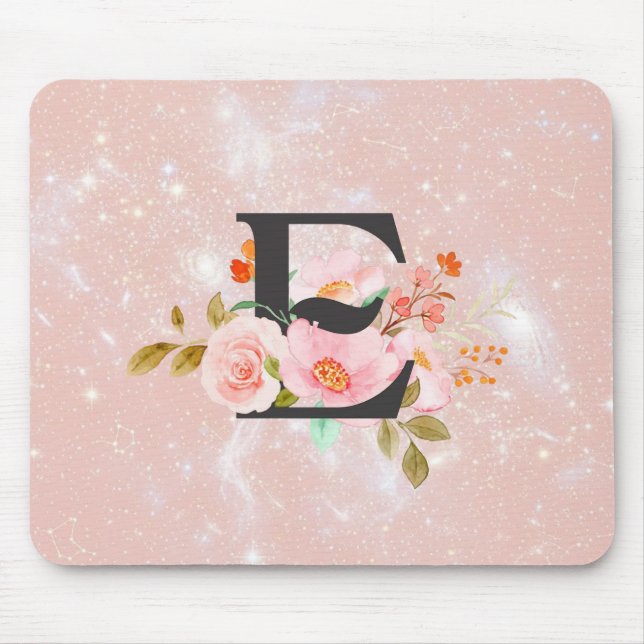 Letter E Mouse Mat (Front)