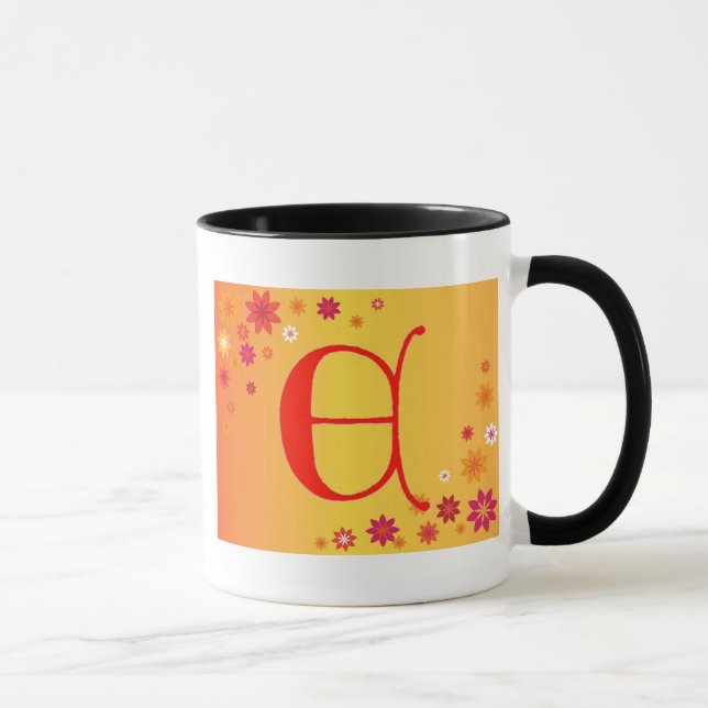 Letter E Mug (Right)