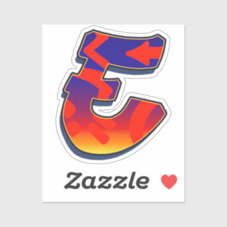 Letter E - Night Sky