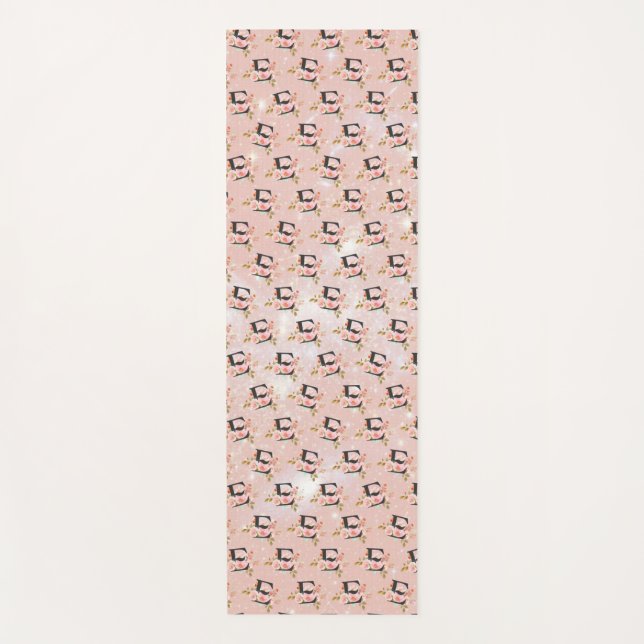 Letter E Yoga Mat (Front)