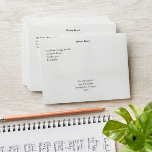 Letter Envelopes Mailing Envelopes Personalize