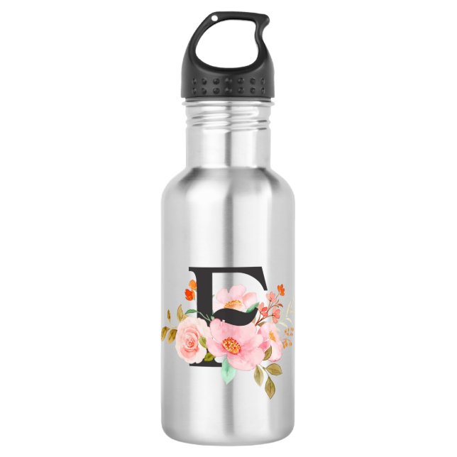 Letter F 532 Ml Water Bottle (Front)