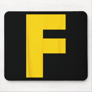 Letter F Chipmunk Group Matching Halloween Costume Mouse Mat