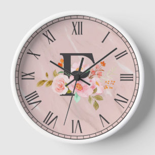 Letter F Clock