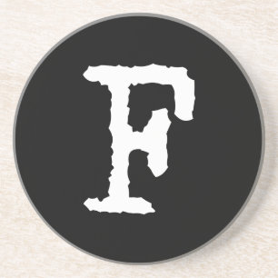 Letter F Coaster