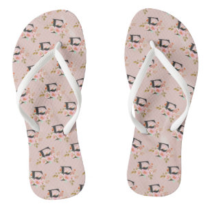 Letter F Flip Flops