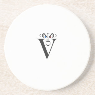 Letter Face Coaster