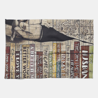 Letter For Family | Family Decoration | Tea Towel
