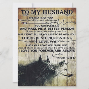 Letter For Husband   Family Decoration