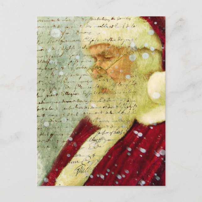 Letter for Santa Holiday Postcard (Front)