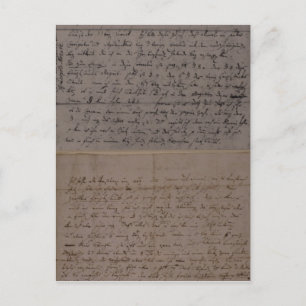 Letter from Leopold Mozart Postcard