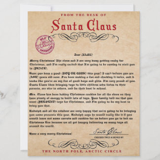 Letter from Santa