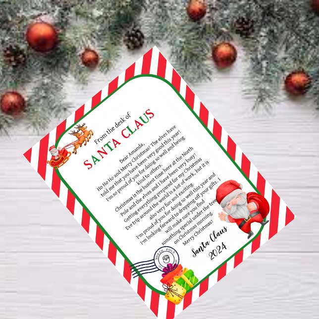 Letter From Santa Claus Christmas (Creator Uploaded)