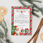 Letter from Santa Claus Christmas  Invitation<br><div class="desc">Personalised letter from from Santa Clause.
Give your child this year special,  cute letter from Santa. 
Collection: 
https://www.zazzle.com/collections/love_christmas_collection-119212194434211063</div>