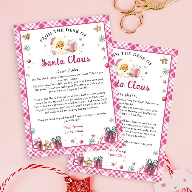 Letter from Santa Claus Christmas Invitation (Creator Uploaded)