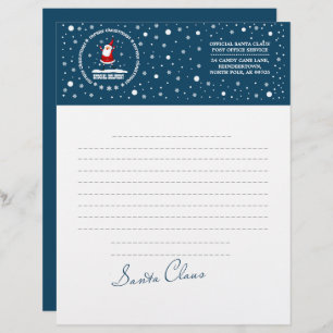 Letter from Santa Claus. Custom Letterhead Design
