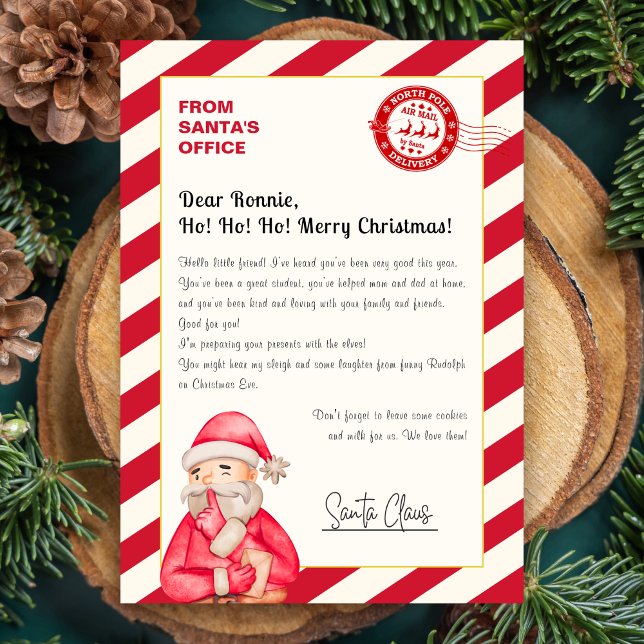Letter From Santa Claus From North Pole Office (Creator Uploaded)