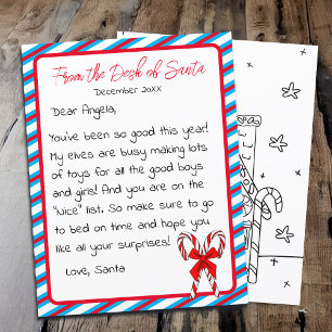Letter from Santa Clause Kid's Christmas