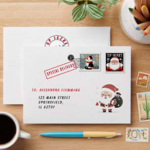 Letter from Santa envelope