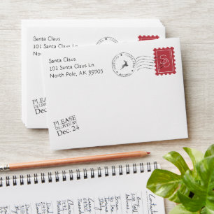 Letter From Santa Envelope