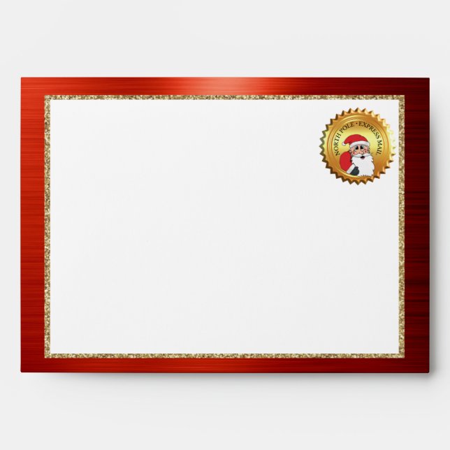 Letter From Santa Envelope (Front)
