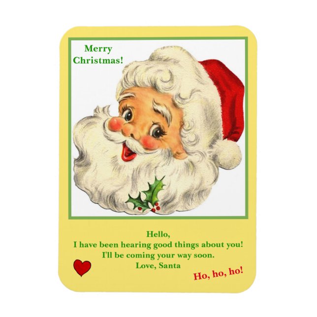 Letter from Santa Keepsake Magnet (Vertical)