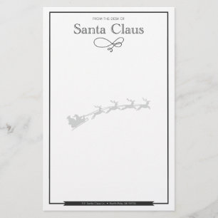 Letter From Santa Naughty Blank