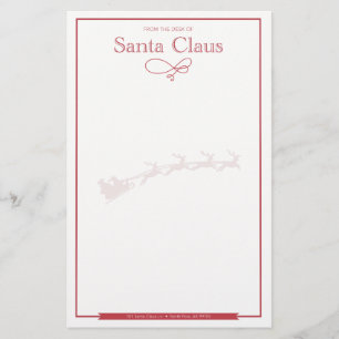 Letter From Santa Nice Blank