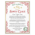 Letter from Santa, Santa letter for kids