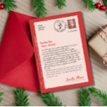 Letter from Santa Vintage Editable Santa Letter Holiday Card<br><div class="desc">Letter from Santa,  Vintage Editable Santa Letter Holiday Card,  Santa Letter,  Letter from Santa,  Santa Claus Letter,  Christmas Letter,  Kids Letter from Santa,  Santa Mail,  Printable Santa letter
created by Canva</div>