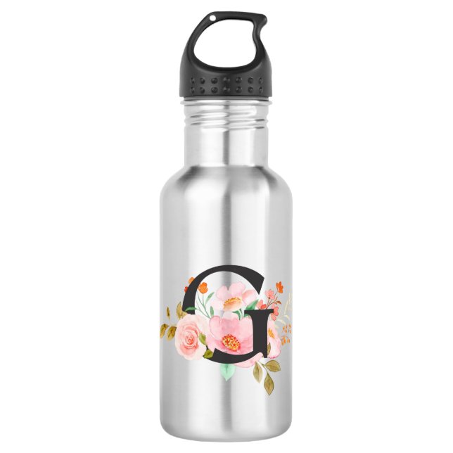 Letter G 532 Ml Water Bottle (Front)