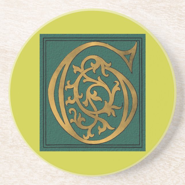 Letter G Coaster (Front)