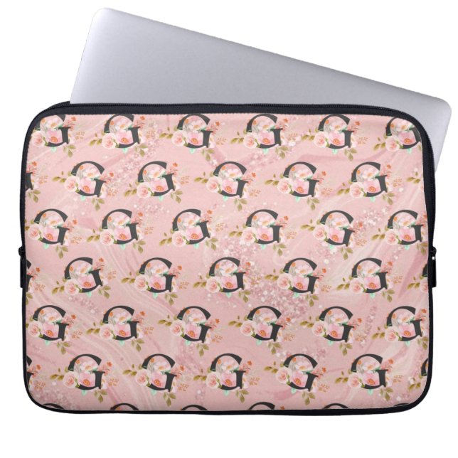 Letter G Laptop Sleeve (Front)