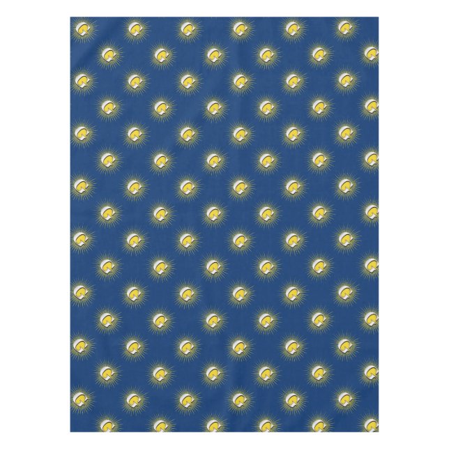 Letter G – masonic symbol Tablecloth (Front)