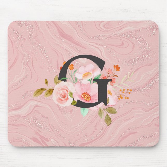 Letter G Mouse Mat (Front)