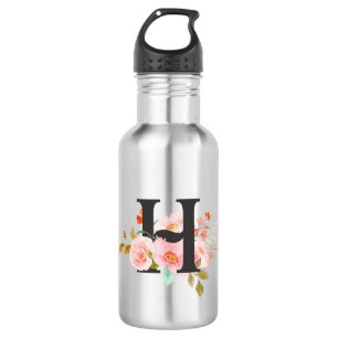 Letter H 532 Ml Water Bottle