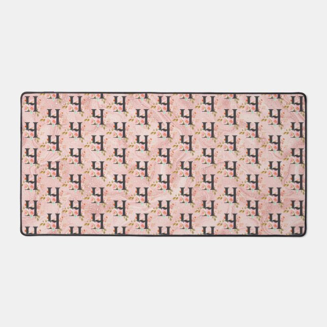 Letter H Desk Mat (Front)