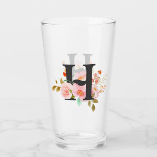 Letter H Glass