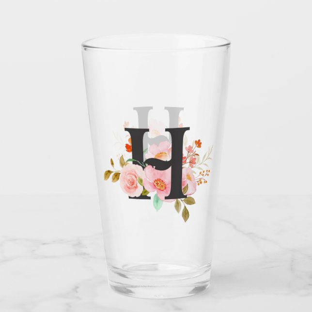 Letter H Glass (Front)