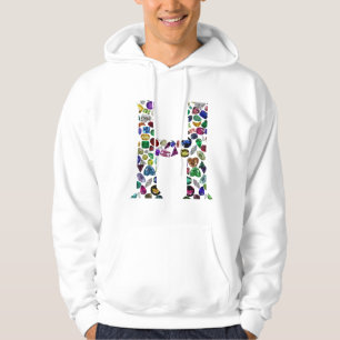Letter H Monogram Hoodie
