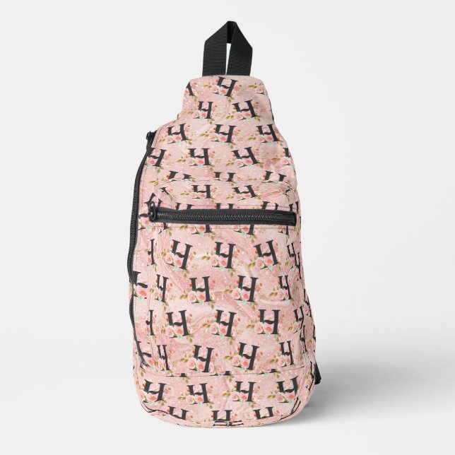 Letter H Sling Bag (Front)