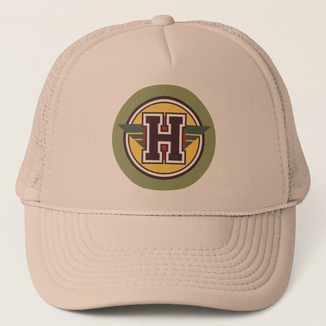 Letter "H" Trucker Hat (Front)