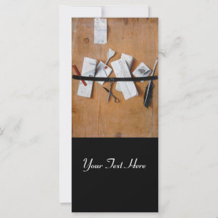 LETTER HOLDER IN WOOD MONOGRAM black brown white